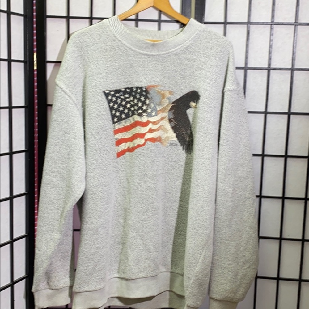 National Wildlife Federation Eagle Pullover Sz XXL